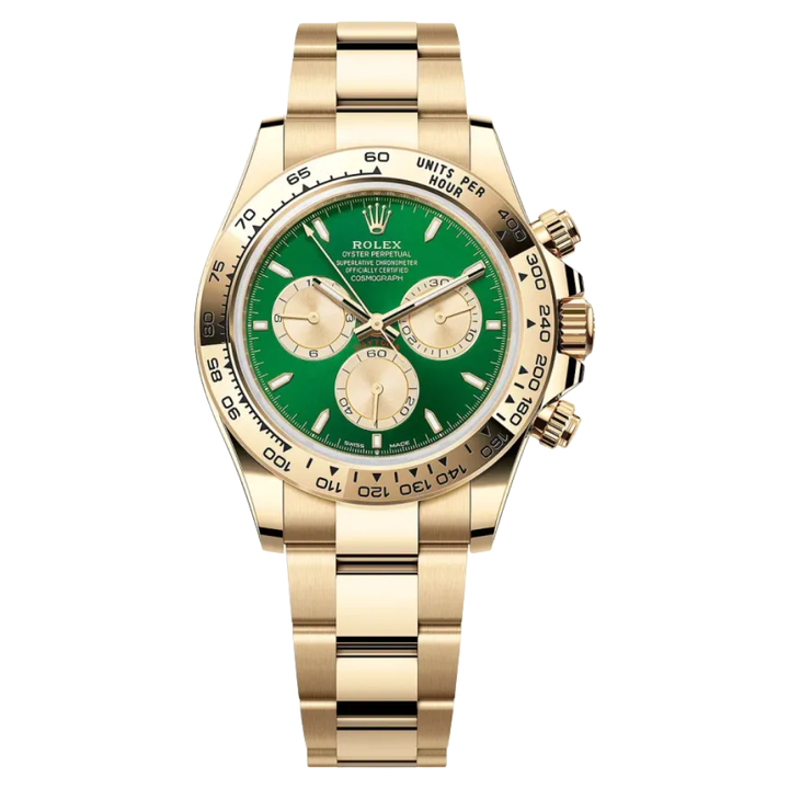 Rolex Daytona 126508 “Yellow Gold Green”