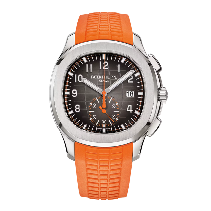 Patek Philippe Aquanaut Chronograph Silver Orange