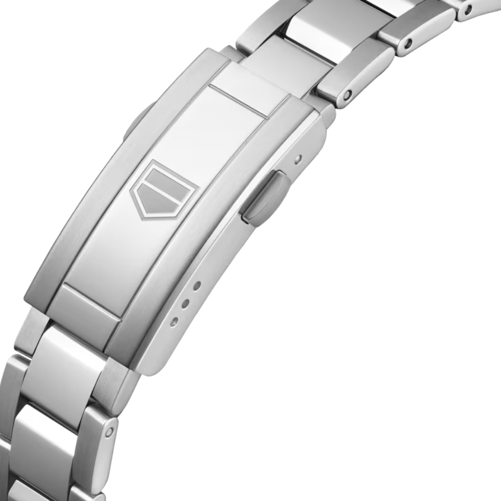 Slim minimalist octagonal, steel, white dial