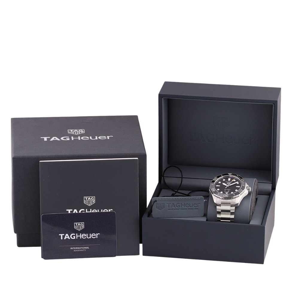 Pentagonal case, steel, silver sunburst dial